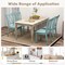 Costway Set of 2 Wood Dining Chair Cross Back Dining Room Side Chair Mint Green Home Kitchen